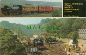 Railways Postcard - North Yorkshire Moors Railway - Goathland Station  RS25426