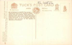 BR60822 st stephan s crypt the altar postcard london   uk