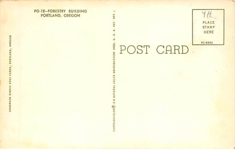 Forestry Building Portland, Oregon OR  