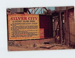 Postcard The Secret Silver Assay Marker, Silver City, Nevada