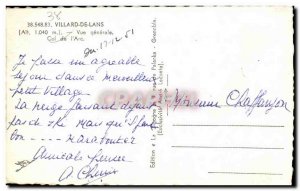 Villard de Lans - Vue Generale - Old Postcard