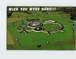 Postcard Wish You Were Here Aerial View New Jersey State Reformatory USA