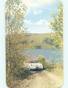 1950's CAR PARKED AT LAKE Geneseo & Canandaigua & Uuburn & Ithica NY F3499@