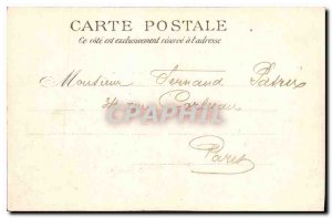 Old Postcard Paris Louvre Museum