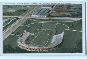 Postcard New Municipal Stadium Sesqui Centennial Expo Philadelphia PA 1926