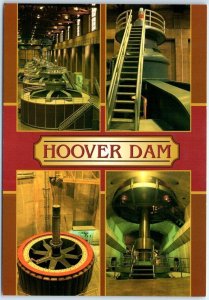 Postcard - Structures from the inside, Hoover Dam - Nevada