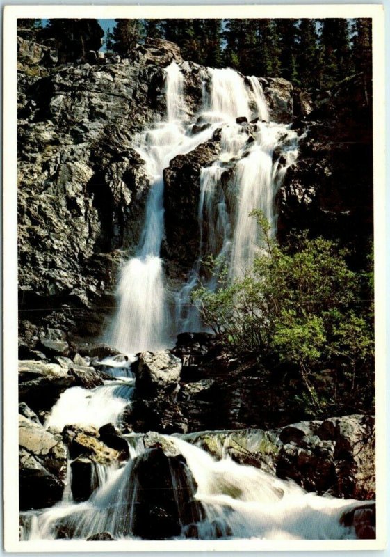 Postcard - Tangle Falls - Jasper National Park - Alberta, Canada