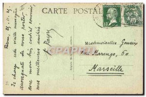 Old Postcard Folklore Knitter Auvergne Auvergne