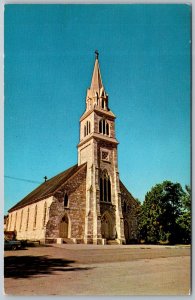 West Rutland Vermont 1960s Postcard St. Bridget's R.C. Church