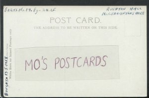 Northamptonshire Postcard - Rushton Hall     RS15524