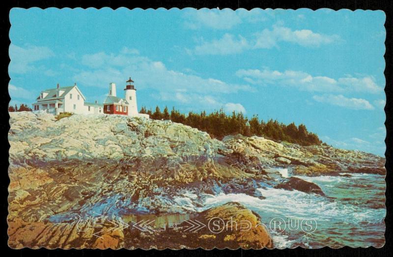 Lighthouse on the Rockbound Coast of Maine