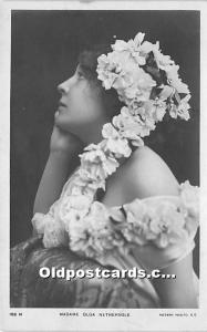 Madame Olga Nethersole Theater Actor / Actress Unused 