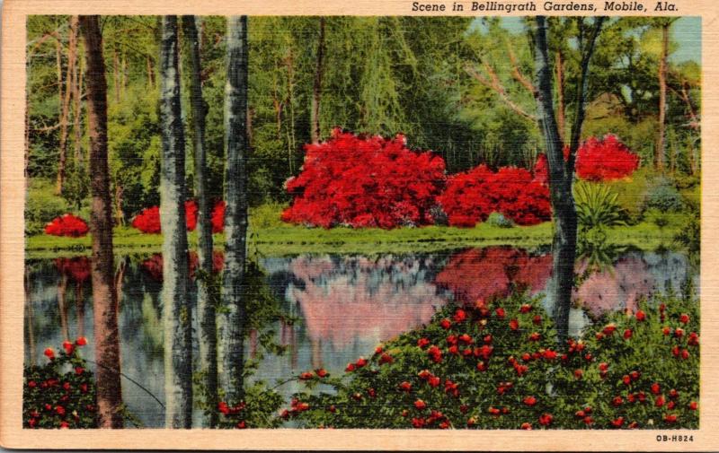 Alabama Mobile Scene In Bellingrath Gardens Curteich