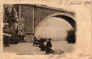 CPA NOGENT-sur-MARNE - La grande arche et le Moulin-Rouge (659500)