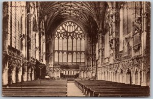 Vtg Lady Chapel Ely Cathedral Cambridgeshire England UK Postcard