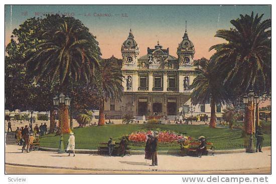 Le Casino, Monte-Carlo, Monaco, 1900-1910s