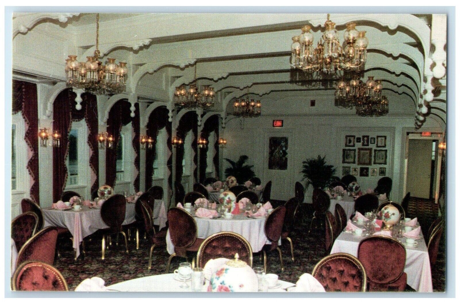 1960 Adele Wilkie Grande Salon Victorian Era Steamboat Winona Minnesota