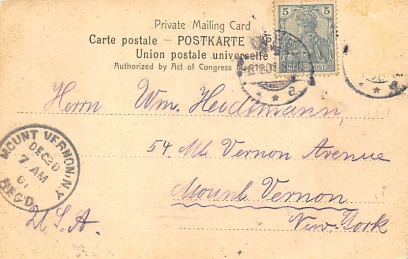 SS Kronprinz Wilhelm Norddeutscher Lloyd Ship 