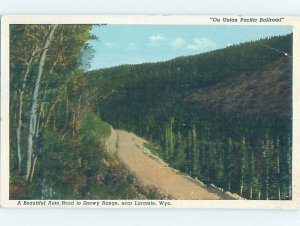 Linen COUNTRY ROAD Laramie Wyoming WY AD6875