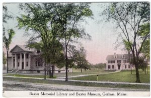 Gorham, Maine, Baxter Memorial Library and Baxter Museum