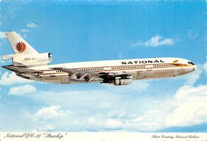 National airlines McDonnell Douglas DC â€“ 10 Airplane Unused 