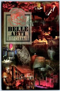 Postcard - Belle Arti Ristorante - Hot Springs, Arkansas