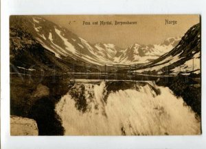 3114736 Norge NORWAY Foss ved Myrdal BERGENSBANEN Vintage PC