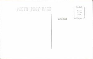 Isaac's Harbor Nova Scotia Lighthouse Real Photo Postcard 