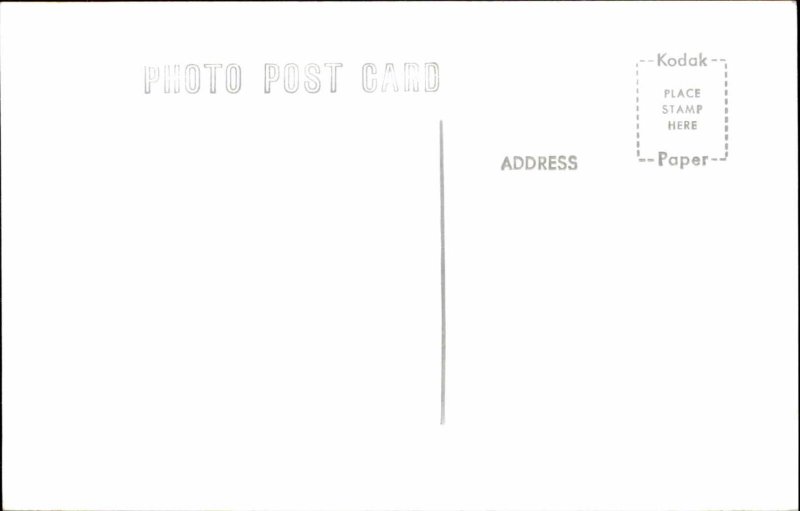 Isaac's Harbor Nova Scotia Lighthouse Real Photo Postcard 