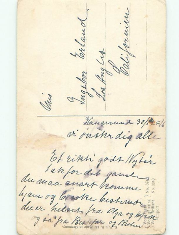 Divided-Back PRETTY WOMAN Risque Interest Postcard AA8605