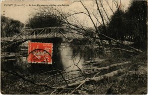 CPA POISSY - Le bras Migneaux a pres les inondations (102886)