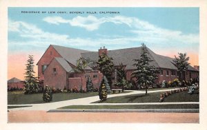 Residence of Lew Cody Beverly Hills, California USA