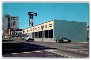 c1960 Pacific Avenue Greyhound Million Bus Terminal Tacoma Washington Postcard 