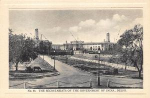 Delhi India Secretariats of The Government Postcard