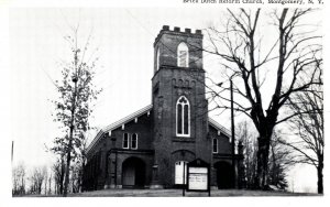 VINTAGE POSTCARD BRICK DUTCH REFORM CHURCH MONTGOMERY NEW YORK STATE