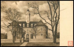 The Reconstructed Colonial Capitol of Virginia at Williamsburg, VA