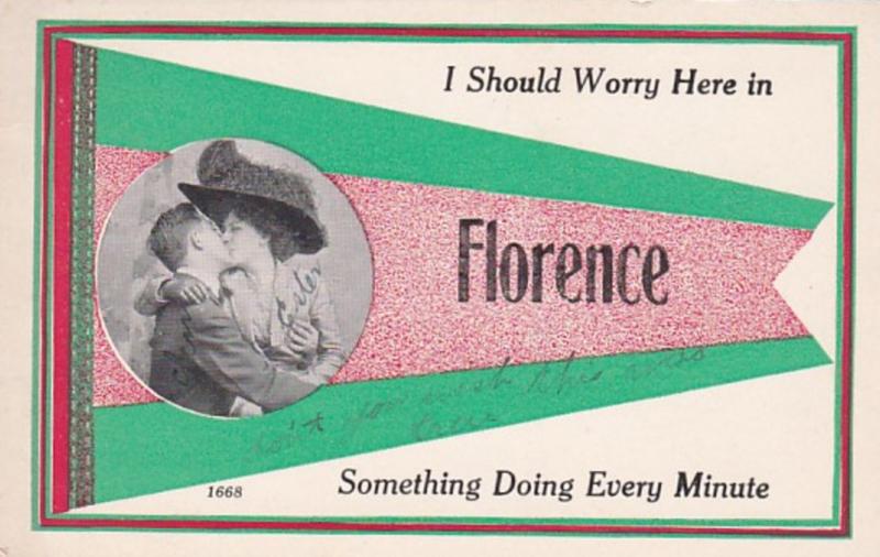 Montana Florence I Should Worry Here Pennant Series