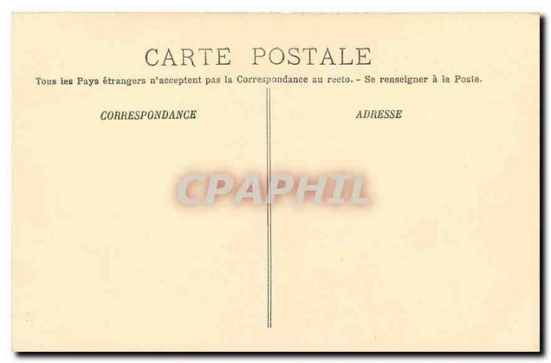 Old Postcard Paris Parc Monceau