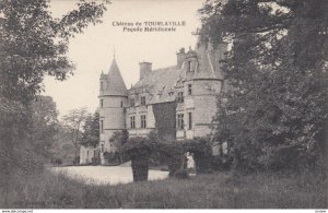 MANCHE, France,1910-1920s, Chateau de TOURLAVILLE Facade Meridionale