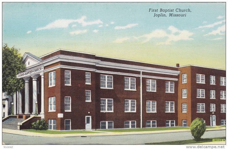 First Baptist Church, Joplin, Missouri, 1930-1940s