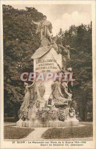 Old Postcard St Die The War Memorial of War 1914 1918