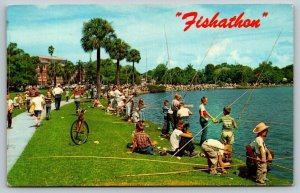 Fishathon  Orlando  Florida  Postcard