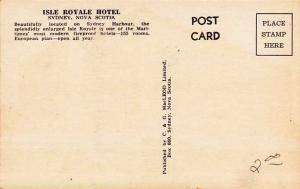 Isle Royale Hotel - Sydney Harbour - Nova Scotia, Canada