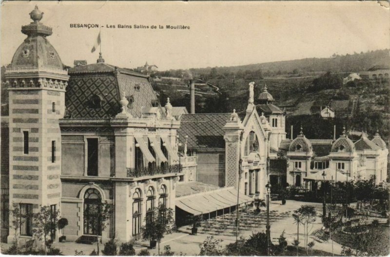 CPA Besancon Les Bains Salins de la Mouillere FRANCE (1099053)