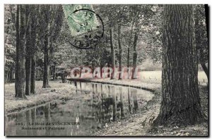 Postcard Old Vincennes Stream and Field