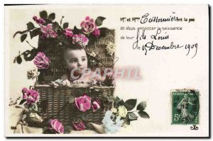 Old Postcard Fun Children Bebe