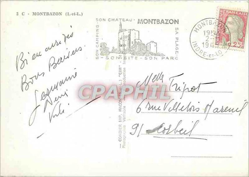 Postcard Modern Montbazon Indre et Loire