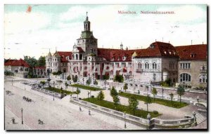 Old Postcard Nationalmuseum Munchen