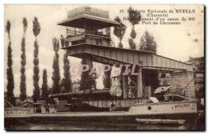 National Foundry Lane - the Canon 305 - Gate Lhoumeau - Old Postcard