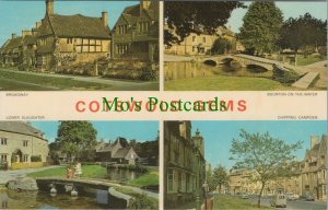 Gloucestershire Postcard - Cotswold Gems, Broadway, Chipping Norton RS31843